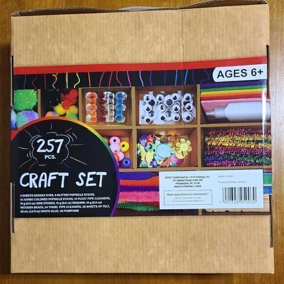 NWT 257 Piece Craft Set - Picture 2 of 3